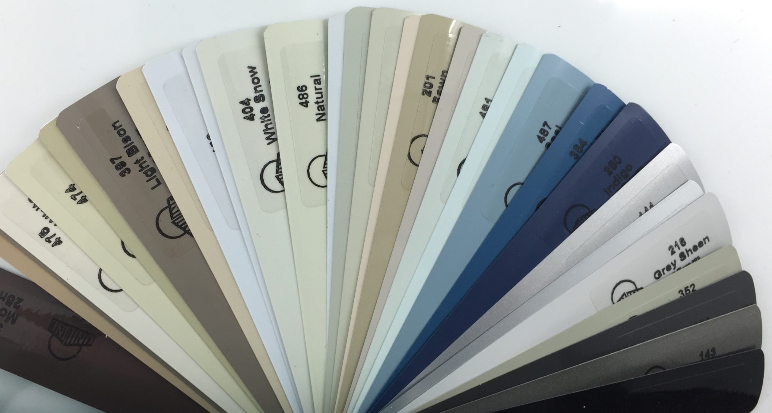 Venetian PVC Colors Venetian PVC Colors
